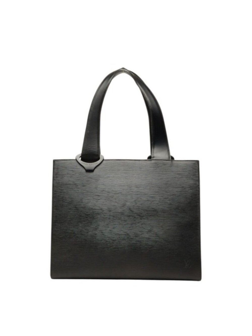 Louis Vuitton Epi Gemmo Tote Shoulder Bag Noir Black Leather
